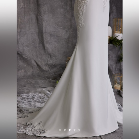 Audrina Halter Crepe Bridal
Dress | Maggie Sottero - Picture 6 of 16